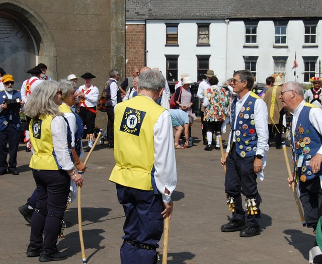 Morris Sides arrive for annual Forest of Dean Morris Festival