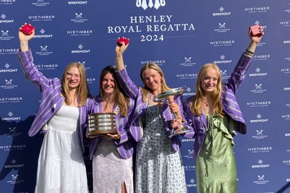 Violet leaves rivals oar-struck at Henley Royal Regatta