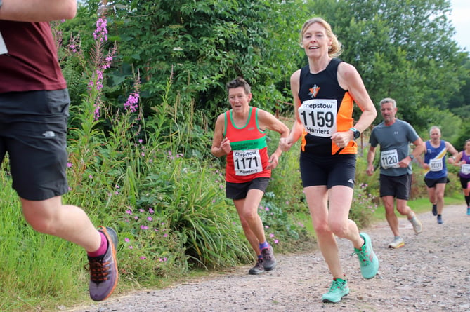 Emma Poole of Newent Runners.