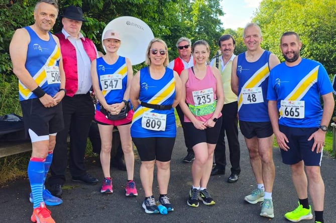 Spirit runners took part in the Mic Morris 10k