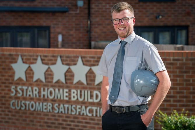 Berry Hill site manager Tom Reason has won a Pride in the Job award