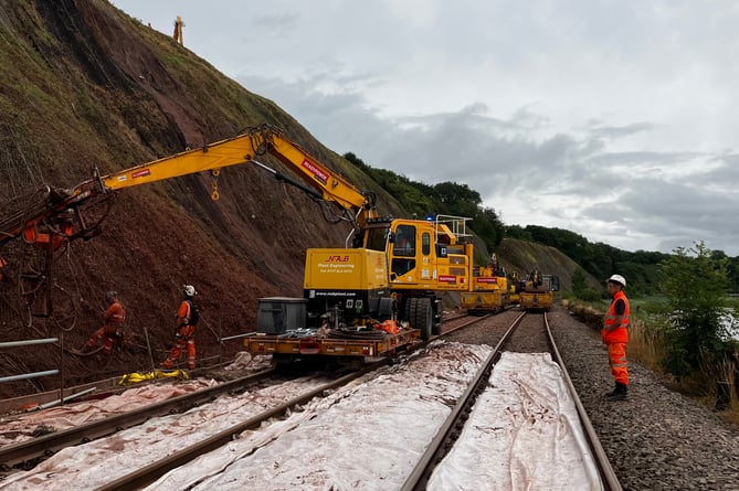 Work on the line