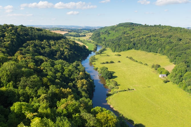 River Wye From Symonds Yat