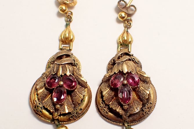 Victorian Bohemian style earrings