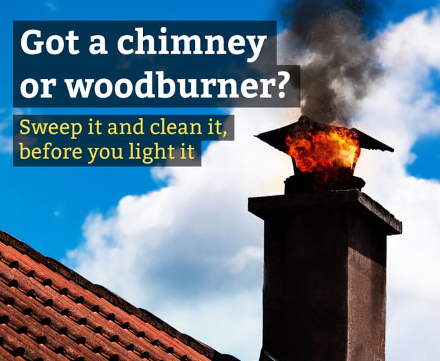 Get your chimney swept for Chimney Fire Safety Week