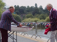 Rowers welcome new boat Rosie and upgraded steps