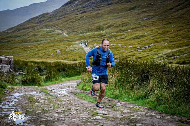 The going was tough for Rob Neville and the other competitors in the Rat Race Coast to Coast