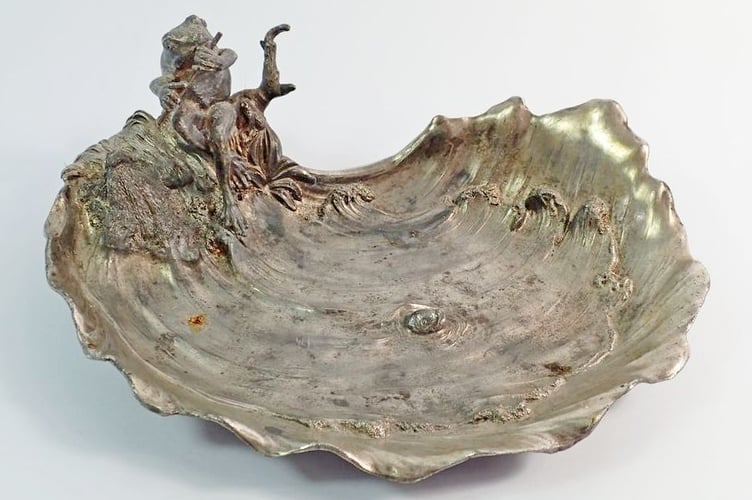 WMF Electroplate  Frog Dish