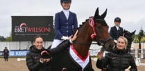 Horse rider Bryony scores British Dressage titles hat-trick 