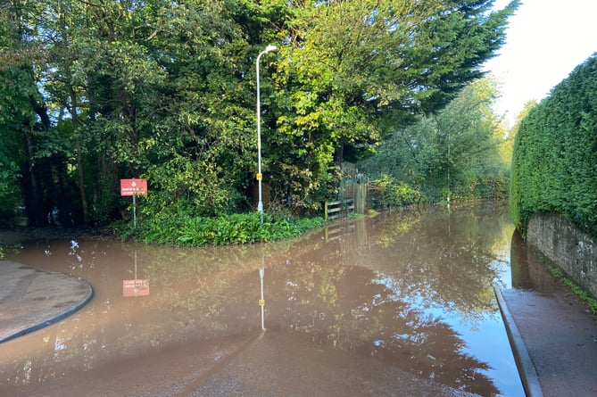 No way through on Osbaston Road today