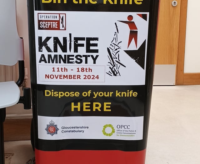 Gloucestershire Police reaffirms commitment to tackling knife crime