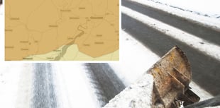 Snow and ice warning upgraded to amber for this weekend