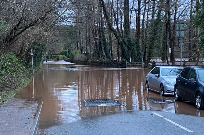 Osbaston Road is under water again